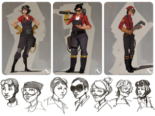 Illustration for article titled Valve Thought About Putting Women In Team Fortress 2 (And Making A DOTA 2 Cartoon)